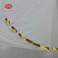 Penjualan terlaris pabrik shaoxing langsung 100% kain Polyester spun 40*40 poliester Arab kain untuk kemeja dan kain Thobe
