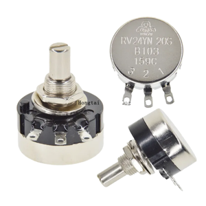 Potentiomètre rotatif mono de haute qualité 16 mm WH148 1K 5k 10k 20k 50k 100k 200k 500k alpha RV16 alps RK163 b200k - Product Image 5