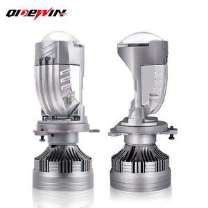 QideWin M01U <b>H4</b> Bi-Xenon Lens Headlight High Power Focusing Cut Off Line Universal Car Halogen Xenon Light - Product Image 1