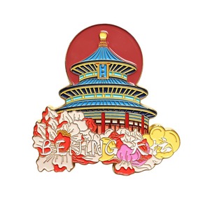 Factory Wholesale Cute City Cheap Promotional Gifts Souvenir Custom Country Metallic Fridge Magnet - Product Image 6