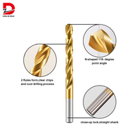 DZ 29 pièces titane enduit tige droite foret ensemble HSS changement rapide métrique régulier outils de forage acier