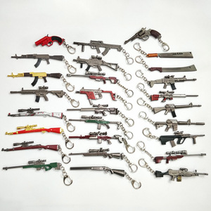 Đấu trường Breakout 4-12cm Hợp kim kẽm Mini Súng bắn tỉa súng trường Keychain Mặt dây chuyền khuyến mại thủ công mỹ nghệ Ý tưởng quà tặng cho Carabiners - Product Image 3