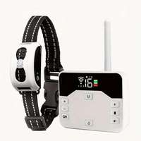 Clôture sans fil portable rechargeable pour chien, étanche IPX65, prend en charge 3 récepteurs, portée de télécommande, clôture et entraînement 2-en-1 pour la cour