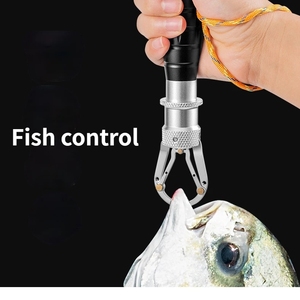 Pince en acier inoxydable de type T, dispositif de capture de poissons, pince de contrôle des poissons, pince à pêche avec échelles et règle, pince pour attraper les poissons - Product Image 3