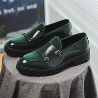 Mocassins décontractés pour hommes de haute qualité, à plateforme en caoutchouc, produits en dropshipping