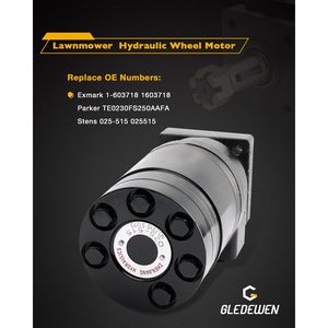 Motor hidráulico de rueda Gledewen 1-603718 para Exmark Turf Tracer Viking Hydro, pieza de repuesto - Product Image 3