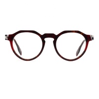Nouvelle Arrivée Monture de Lunettes Unisexe Tendance avec Logo Personnalisé, Design Carré à Monture Complète, Légère et Confortable en Acétate Laminé