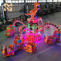 Manège Rotatif d'Extérieur BO-D Thème Dinosaures pour Parc d'Attractions, Fête Foraine, Centre Commercial - Nouveauté Usine Nova Rides