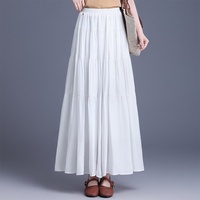 Robe longue décontractée taille haute coupe trapèze, silhouette flatteuse qui accentue les courbes, design à empiècements, tissu respirant pour temps chaud
