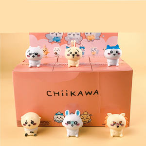 HESPER <span class=keywords><strong>Mini</strong></span> Figurine Anime Usagi Chiikawa Momonga Boîte Mystère Surprise Jouet Gachapon Boîte Œuf Prizes de Jeu Jouets - Product Image 3