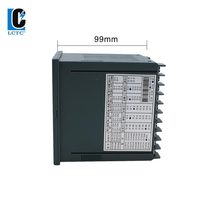 Contrôleur de température numérique d'entrées universelles analogiques Fussy Pid à écran tactile E60 pour four industriel