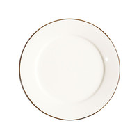 Assiettes en porcelaine personnalisées, dorées et blanches, vaisselle de restaurant, couverts de luxe pour mariage