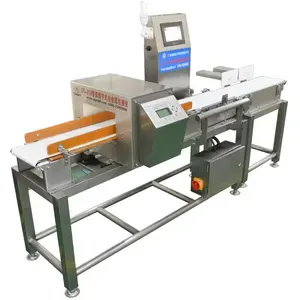 High Speed High Quality Metal Detector And Checkweigher Combination For Food Industry