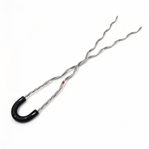 Abrazadera de tensión preformada de alambre de acero de 4.9-5.6mm, abrazadera helicoidal de extremo muerto, accesorios FTTH - Product Image 1