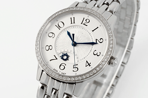 Women's Automatic Mechanical Wristwatch with Day Night Indicator Diamond Bezel Stainless Steel Bracelet for Office Events - Product Image 3