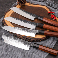 Kingwise Stuk Professionele Japanse Keukenmessen Hoge Kwaliteit Hoge Carbon 9Cr18MoV Staal Keuken Mes Met Houten Handvat