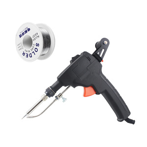 Pistola de Soldar Manual de 60W 220V con Empuñadura de Pistola, Herramienta de Soldadura Electrónica con Alambre de Soldadura Incluido - Product Image 4