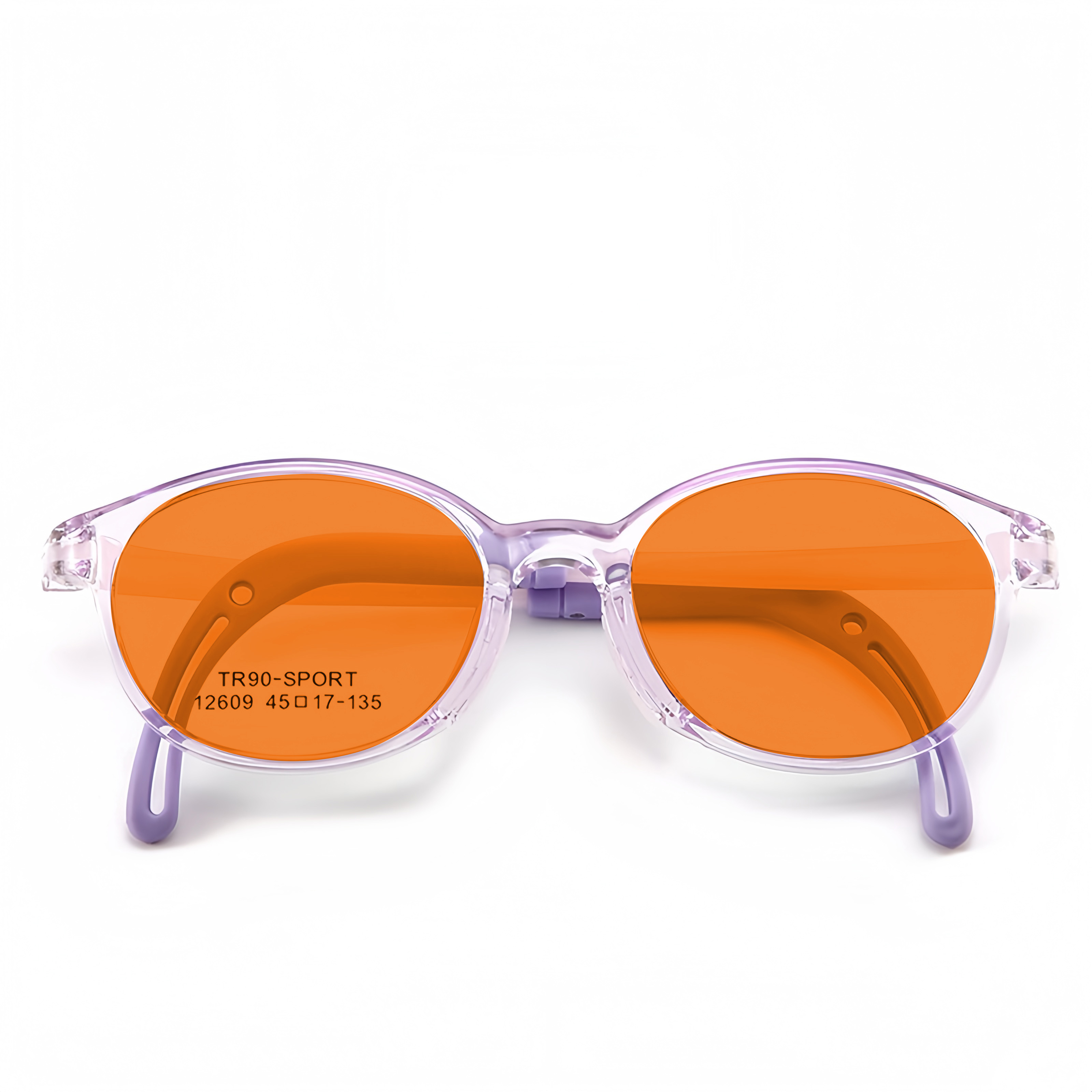 violet/orange