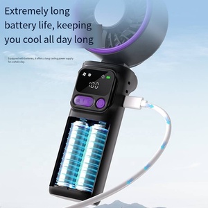 Ventilador de Aire Portátil de Verano 2026, Mini Ventilador con Diseño Compacto y Asa, Recargable por USB, Ideal para Viajes, Campamentos y Oficina - Product Image 5