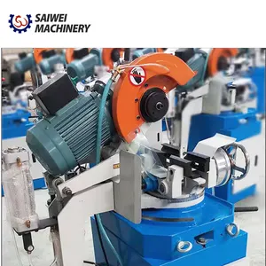 MC-315B Pneumatic Pipe Cutting Machine Carbon Steel Automatic Sawing Tool For Processing Aluminum Stainless Steel Alloy Metal