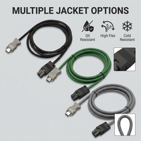 Câble de communication série RS232 pour encodeur servo Delta à longueur personnalisée, connecteur mâle DB9, haute flexibilité, équipement d'automatisation