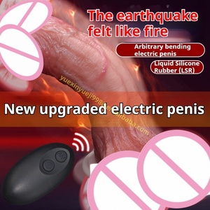 Dildo de Silicona Líquida de Alta Calidad, Suave, Flexible, con Vibración Potente/Versión Manual, Dildo Natural Grueso y Largo, Juguete Sexual - Product Image 4
