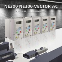 Variateur de fréquence vectoriel haute performance Control Techniques NE200, triphasé, 400V, 1,5kW, VFD, moteur NIDEC