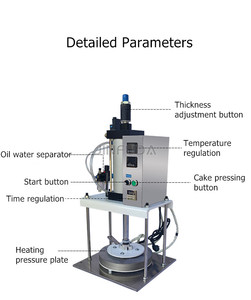 Chapati Roti Máy Làm Bánh Tortilla Phẳng Máy Làm Bánh Mì Vịt Quay Máy Ép Bột Thủy Lực - Product Image 3