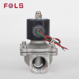 Válvula Solenoide de Agua de Acero Inoxidable de 2W con Control de Alta Temperatura 12V 24V 220V para Aire/Gas - Product Image 5