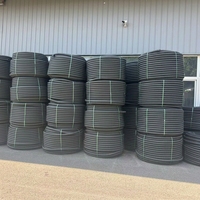 Tube flexible ondulé de qualité supérieure SF1671 en polypropylène PP PVC HDPE PE UPVC, conduit électrique de 1/2 pouce