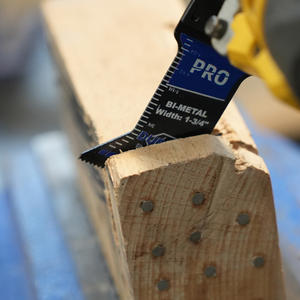 Hoja de sierra oscilante BIM personalizada de 44 mm (1 3/4 pulgadas) para cortar madera y metal, cuchillas de corte para multiherramienta - Product Image 6