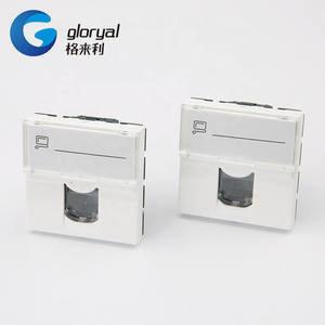 Connecteur Keystone Legrand de type français UTP RJ45 cat.5e ou cat.6 45x45mm - Product Image 5