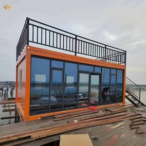 Casa Contenedor de Lujo Portátil de 20/40 Pies Prefabricada Modular e Integrada con Diseño Desmontable de Panel Sándwich para Apartamentos y Hoteles - Product Image 4