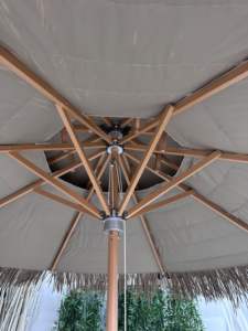 <span class=keywords><strong>Prix</strong></span> d'usine vente <span class=keywords><strong>en</strong></span> gros de parapluies de plage robustes personnalisés <span class=keywords><strong>parasol</strong></span> de simulation de <span class=keywords><strong>paille</strong></span> aluminium polyester chaume feuille de palmier chaume - Product Image 3