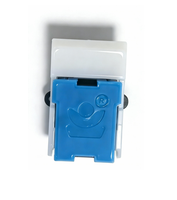 Micro-interrupteur à crochet téléphonique en plastique Qi Jia KFX-12A 0.2A 48V DPDT en laiton, 1 million de cycles, IP11, pour télécommunications et appareils ménagers