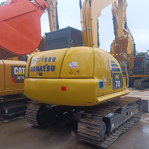 Excavadora Usada Komatsu PC70 de 7 Toneladas, Motor Cummins, Bomba Hidráulica Kawasaki, Motor Original Japonés, 1200-2000 Horas, 90% Nueva - Product Image 3