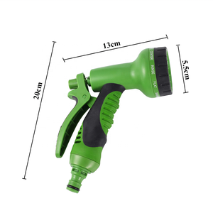 10 mô hình vườn có thể điều chỉnh tưới phun nước súng nước vườn <span class=keywords><strong>Hose</strong></span> vòi phun cho thủy lợi rửa xe - Product Image 2