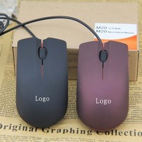 Souris de jeu E-Sports de bureau avec logo personnalisé en gros Mini souris USB Souris d'ordinateur standard filaire
