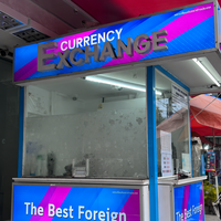 Kiosque de change de devises pour centre commercial, bureau mobile préfabriqué de luxe, pièce modulaire pour entreprise ISO