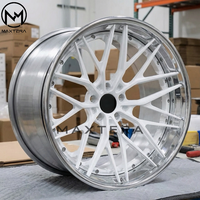 Jantes de voiture de tourisme Maxtera forgées sur mesure AL13 R90 3 pièces pour Porsche 911 BMW M3 M4 M5 Audi R8 AMG GT G63 en alliage