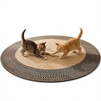 Tapis de couchage pour chat en coton nordique tissé, durable, résistant aux griffures, respirant et chaud