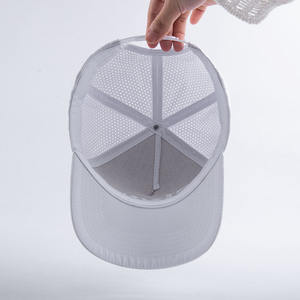 OEM personnalisé de haute qualité hommes 5 panneaux non structurés broderie tissé Patch Logo Nevy Blue Snapback Cap Gorras Rope Hat - Product Image 5