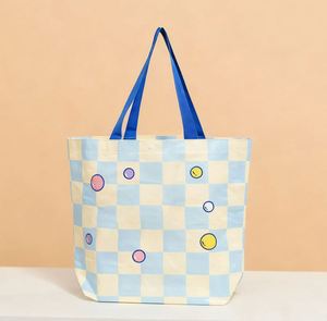 Custom Logo Laminated PP Woven Tote Shopping Bag Eco-Friendly PP Woven <b>Handbag</b> - Product Image 2