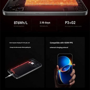เสี่ยวหมี่ เรดมี่ K90 โปร แม็กซ์ 5G โทรศัพท์มือถือสำหรับเล่นเกม Snapdragon 8 Elite Gen5 แบตเตอรี่ 7560mAh ชาร์จ 100W หน้าจอ 6.9 นิ้ว 120Hz AMOLED สมาร์ทโฟน - Product Image 6