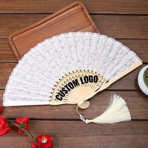 Éventail promotionnel personnalisé avec logo pour événements d'entreprise, cérémonies de mariage, festivals, fêtes et décorations d'événements - Product Image 2