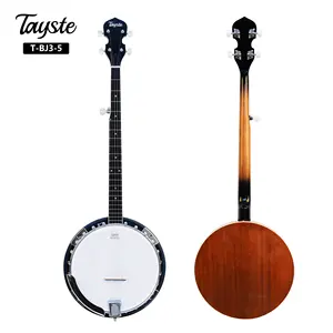 Instrumento musical de cuerda hecho a mano, cabezal de tambor REMO, 5 cuerdas, Banjo de alta calidad