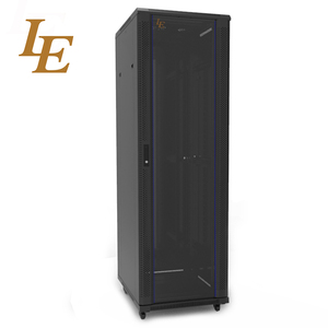 Rack de Servidor de 19 Pulgadas con Puerta de Vidrio Templado Insonorizado, Acero SPCC con Recubrimiento en Polvo, Accesorios Incluidos, Alta Capacidad, Protección IP20 - Product Image 2