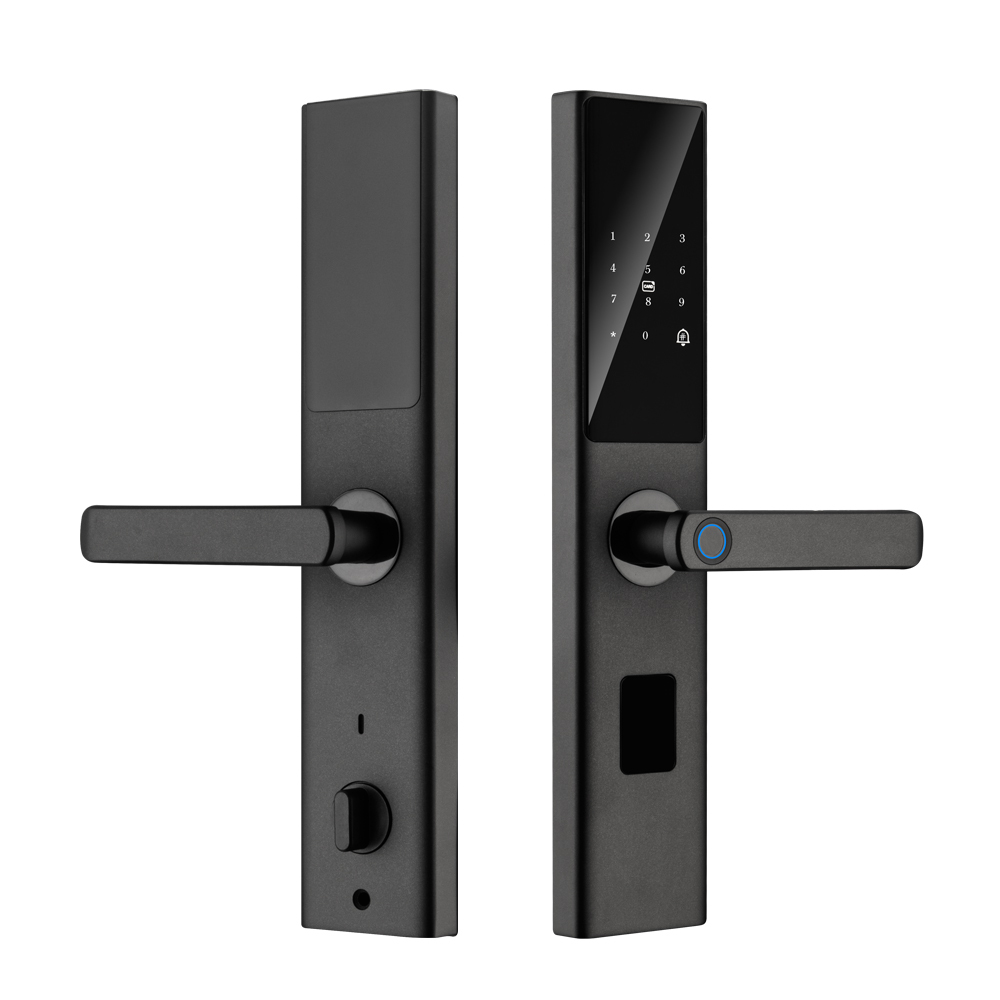 New Product TUYA WIFI  Fingerprint Lock Remote Unlock Digital Card Key Cerradura Intelligente Smart Door Lock · image 2