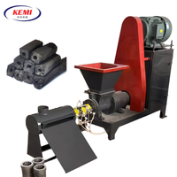 Máquina de Briquetas de Biomasa Kemi, Máquina para Hacer Carbón de Aserrín con Capacidad de 260-350 kg/h, 380V, para Producción de Combustible Hexagonal
