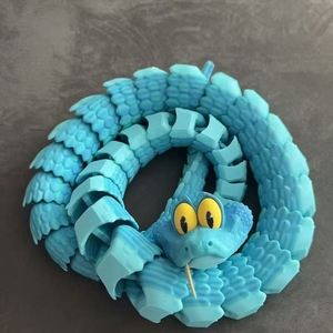 Nuevas Figuras de Acción de Dibujos Animados, Articuladas, Impresas en 3D, Animales, Serpiente Gary - Product Image 2